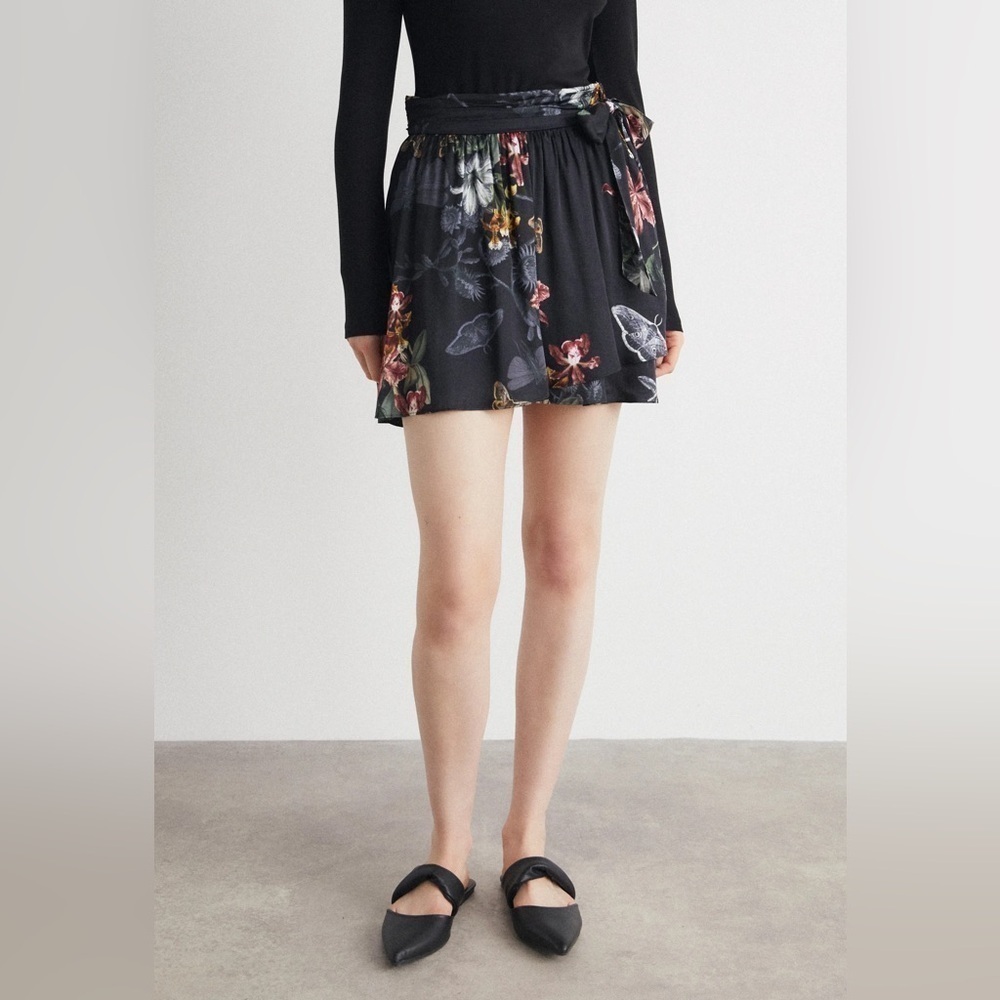 NEW All Saints Floral Skirt